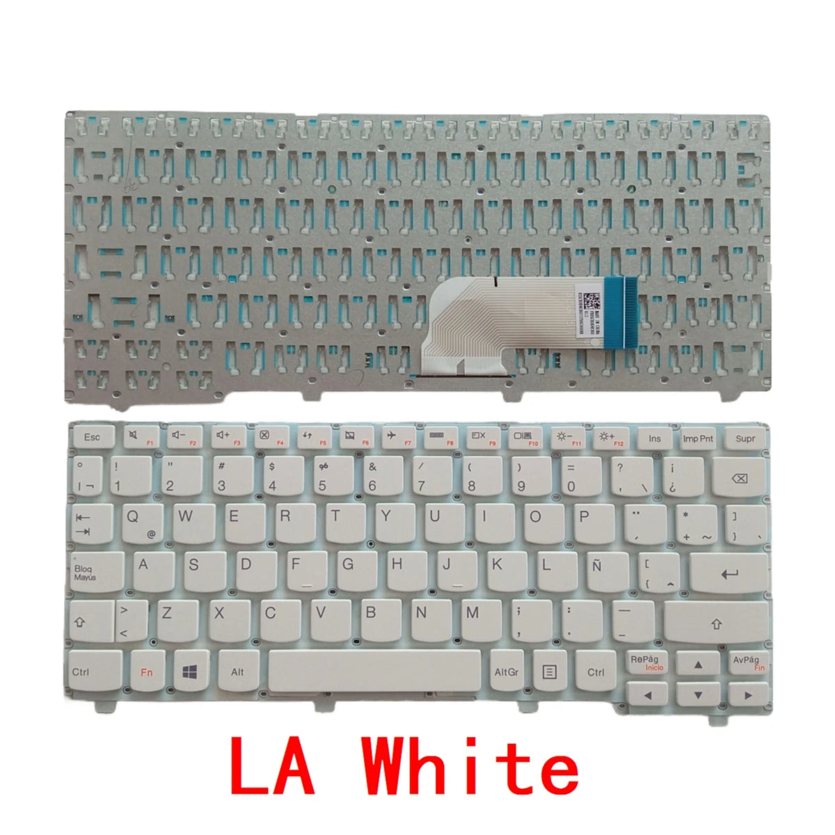 New US Russian Spanish Latin Portuguese Laptop Keyboard For Lenovo ideapad 100S 100S-11IBY 100S-11 Notebook PC Replacement Lenovo laptop repair parts
