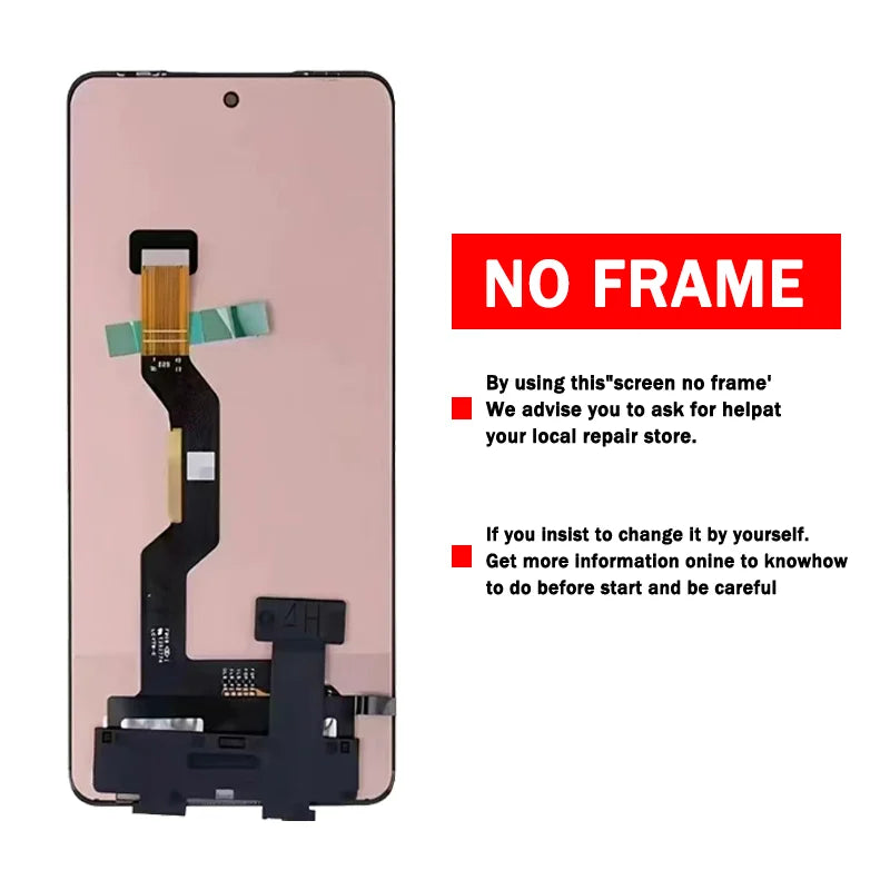 6.67" P-OLED For Motorola Moto G100 Pro Display For Moto G86 Power LCD Display Touch Screen Digitizer Assembly Motorola phone repair parts