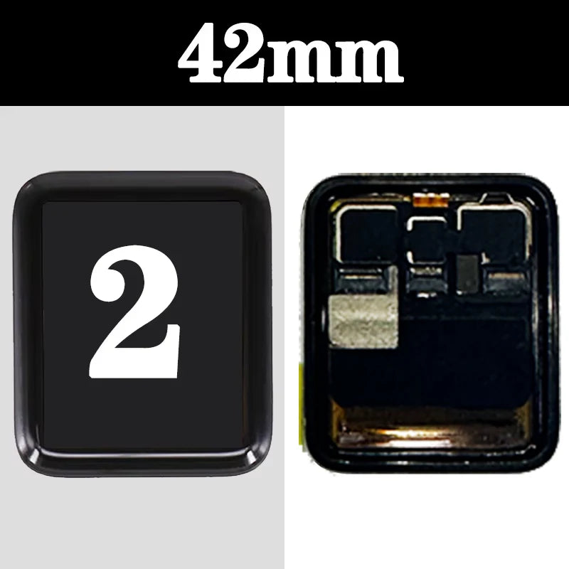 OLED for Apple Watch Series 1 2 3 4 5 6 SE 7 LCD Touch Screen Display Digitizer Assembly iWatch Substitution 38/42/40/44/41/45mm iWatch repair parts