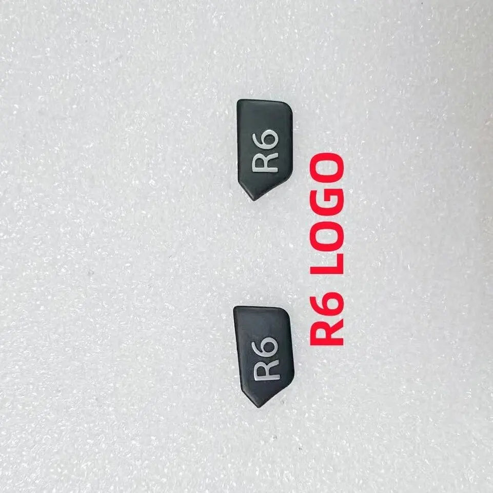 New R6 LOGO for Canon EOS R6 r6 Body LOGO Nameplate Replacement Part  Digital Camera repair parts