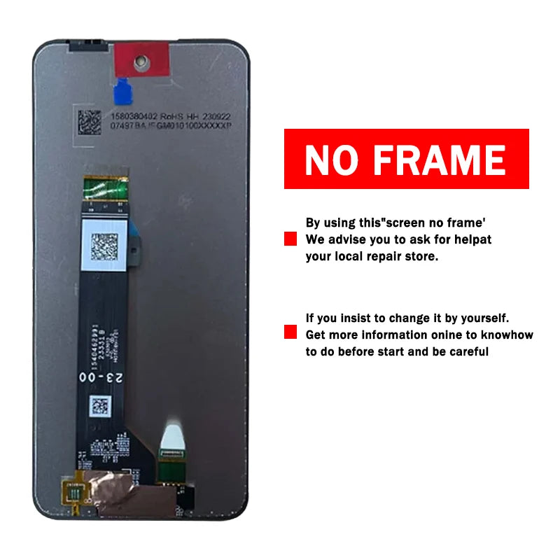 6.5”Screen For Motorola Moto G Play 2024 LCD Display Touch Panel Digitizer Assembly  Replacement For Moto GPlay 2024 Display Motorola phone repair parts