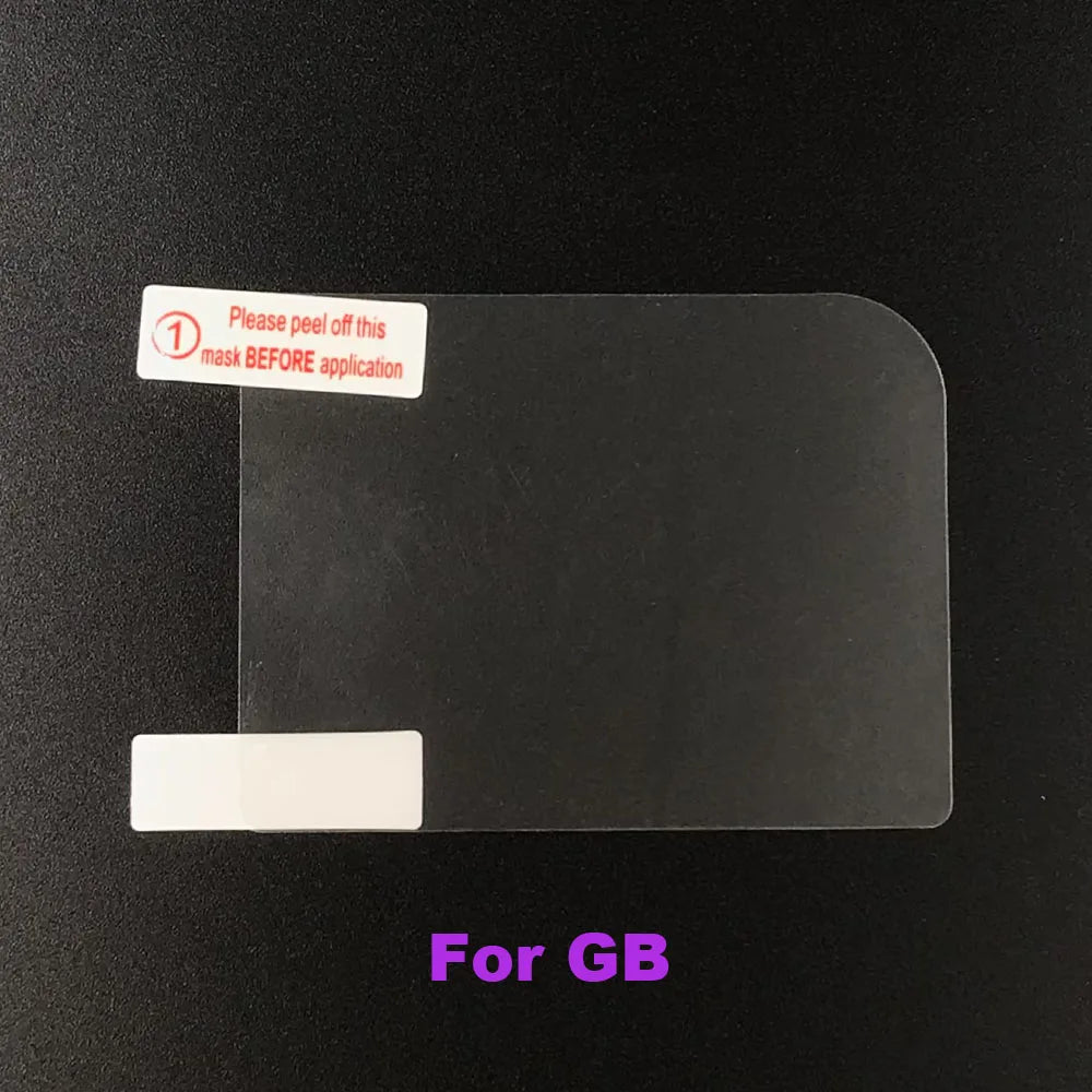 1-10set For 2DS New 3DS XL Top Bottom Clear Protective Film For Nintendo DSi NDSi XL GB GBA GBC GBM LCD Screen Protector Skin Game console repair parts