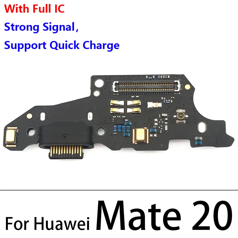 Dock Connector Charging Port Flex Cable For Huawei Mate 9 10 20 30 Pro Lite 20X USB Flex Cable Replacement Huawei phone repair parts