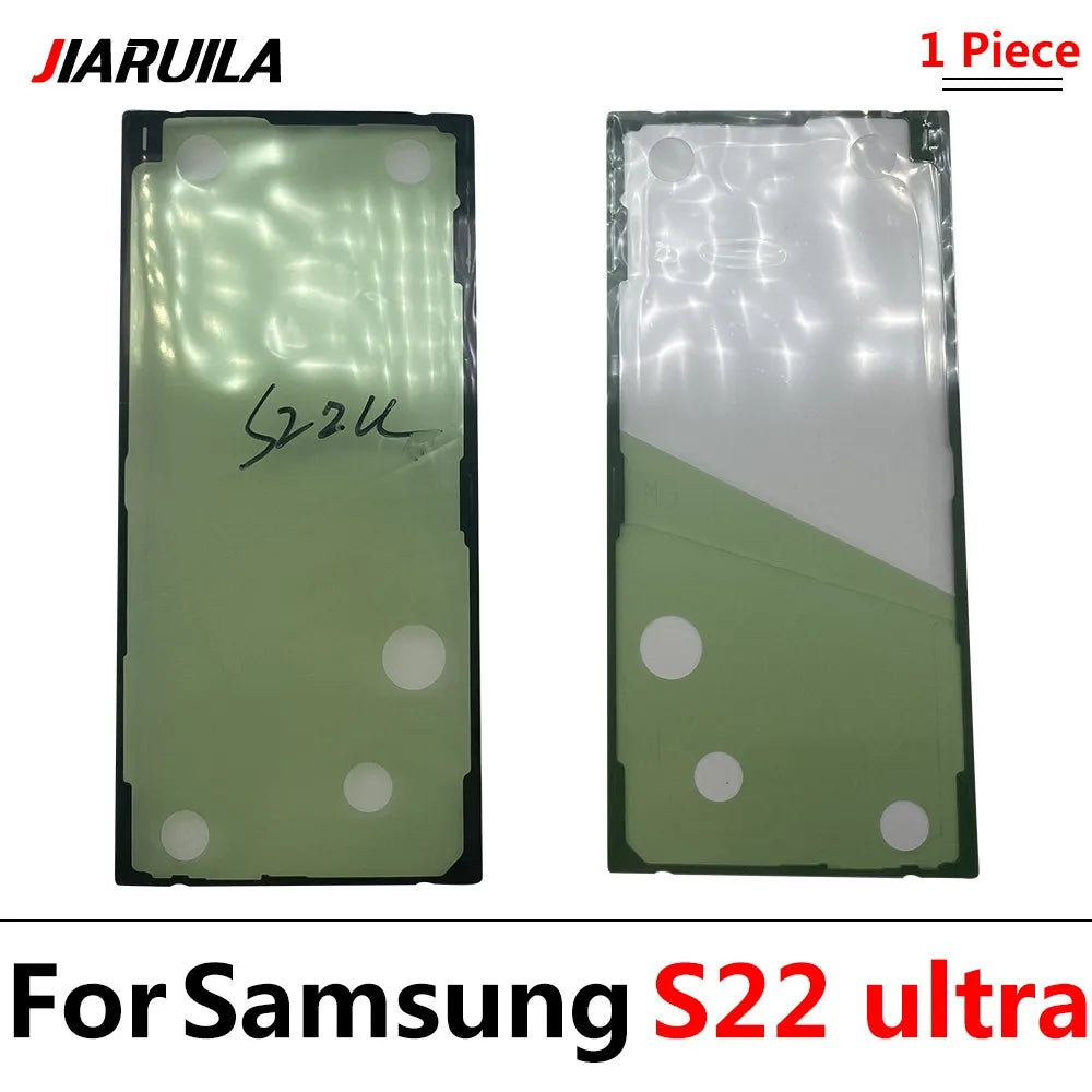 OEM Back Battery Sticker Adhesive For Samsung S20 S21 S22 S23 S24 S25 S26 Plus Ultra Fe 4G 5G Waterproof Back Cover Sticker Samsung phone repair parts