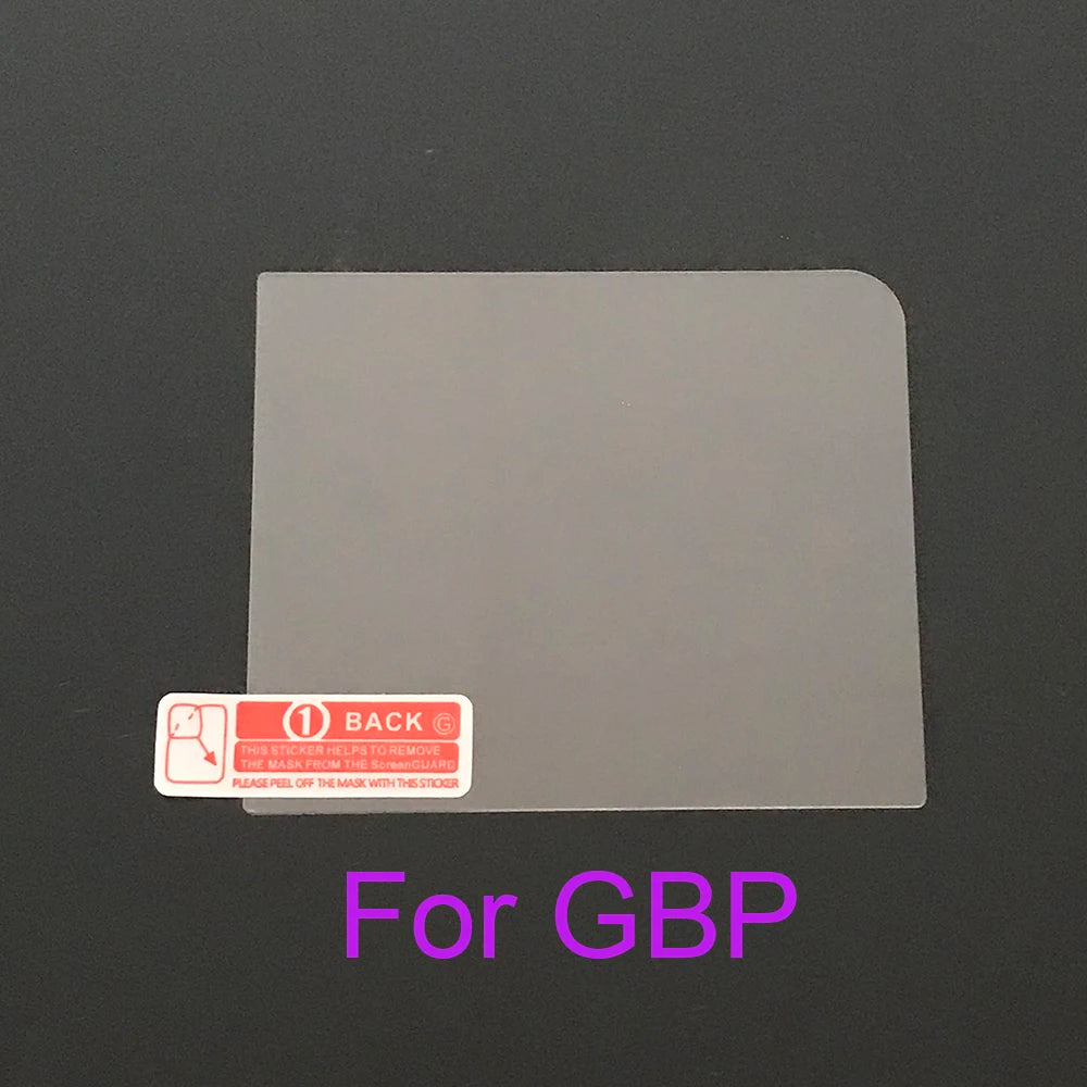 1-5PCS For LCD Screen Glass Protector Protective Film For GBA SP GBC GB GBP For Gameboy Advance Game Console Game console repair parts