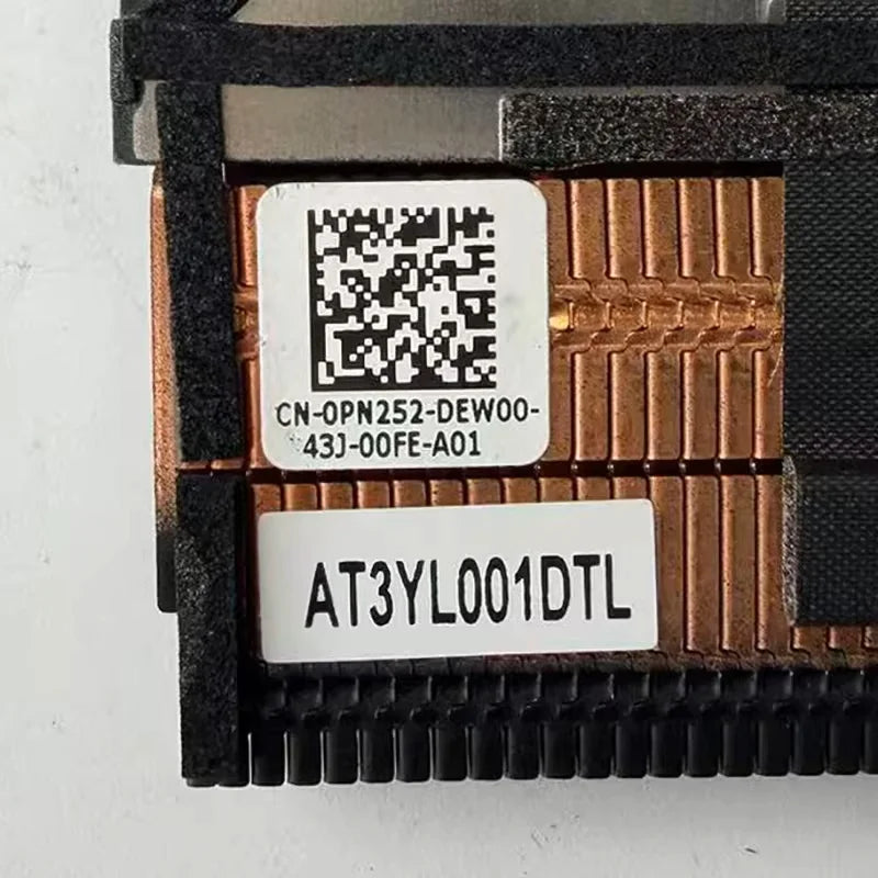 NEW ORIGINAL Laptop CPU GPU Cooling Fan With Heatsink For DELL Latitude 7640 E7650 P126F 02X91X 0PN252 Dell laptop repair parts