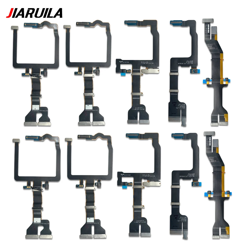 New Spin Axis Flex For Samsung Z Flip 1 2 3 4 5 F700 F707B F711 F721 F731 5G MainBoard Connector LCD Display USB Flex Cable Samsung phone repair parts