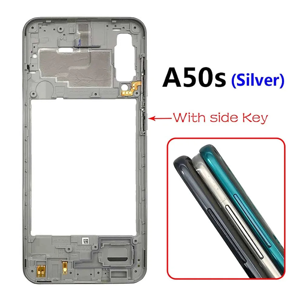 Middle Frame Holder Housing For Samsung A21s A20s A30s A50s A70s Replacement Repair Parts Samsung phone repair parts