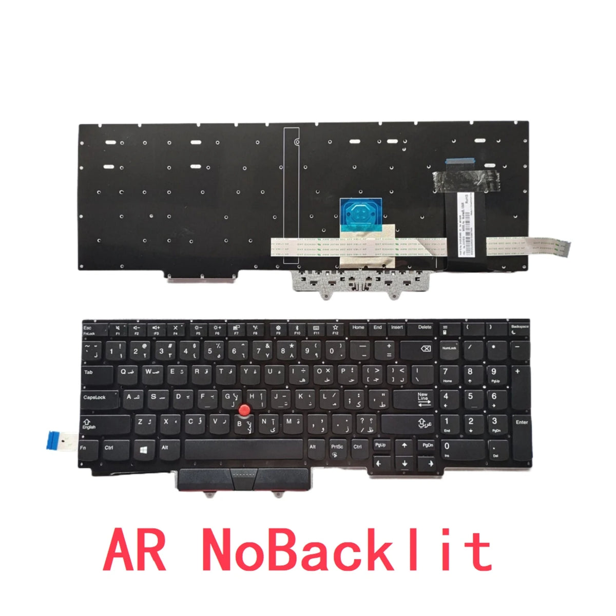 New US Russian Spanish Latin Arab Portuguese Laptop Backlit Keyboard For Lenovo Thinkpad E15 Gen1 Notebook PC Replacement Lenovo laptop repair parts