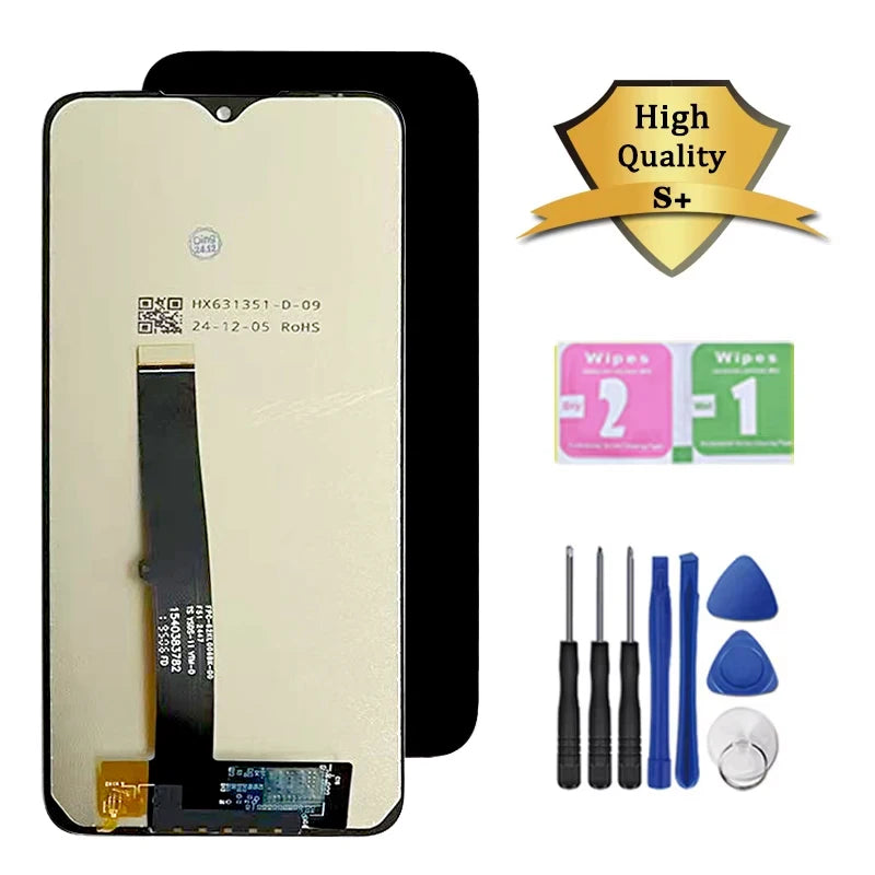 6.2" Screen For Motorola One Macro XT2016-2 XT2016-1 LCD Display Touch Screen Digitizer Assembly OneMacro PAGS0005IN Display Motorola phone repair parts