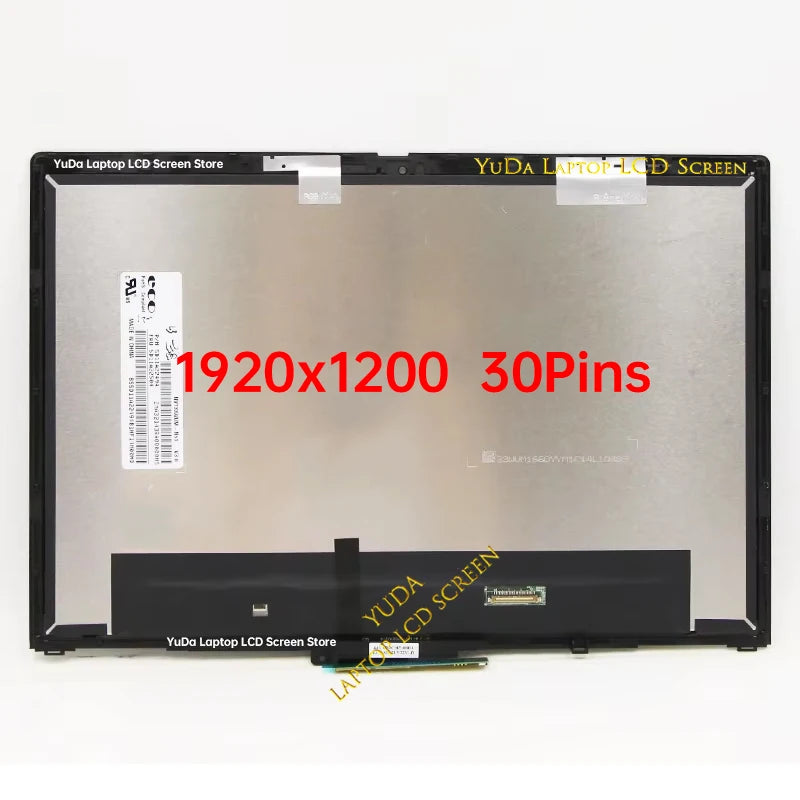 13.3 Inch Touch Screen For Lenovo Thinkpad X13 Yoga Gen 2 Type 20W8 20W9 LCD Display Digitizer + With Frame Assembly Replacement Lenovo laptop repair parts