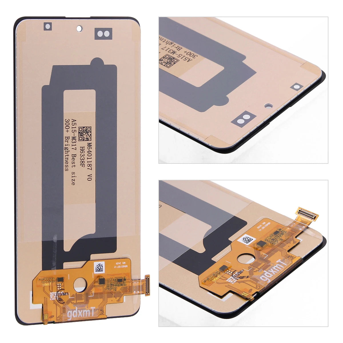 A51 Display Screen With Frame, for Samsung Galaxy A51 A515 A515F Lcd Display Touch Screen Digitizer Replacement 100% Tested Samsung phone repair parts