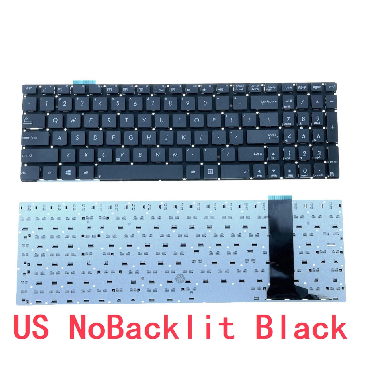 New US Russian Laptop Backlit Keyboard For ASUS N550 N550J N550JA N550JK N550JV N56 N56DP N56DY N56VB N56VJ N56VM N56VZ N56X ASUS laptop repair parts
