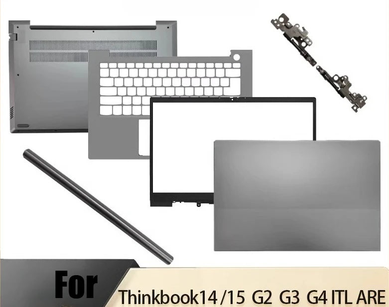 Cover Case for Lenovo ThinkBook 14 15 G2 G3 ITL G4 ARE LCD Back top cover bezel frame hinge upper palmrest Shell