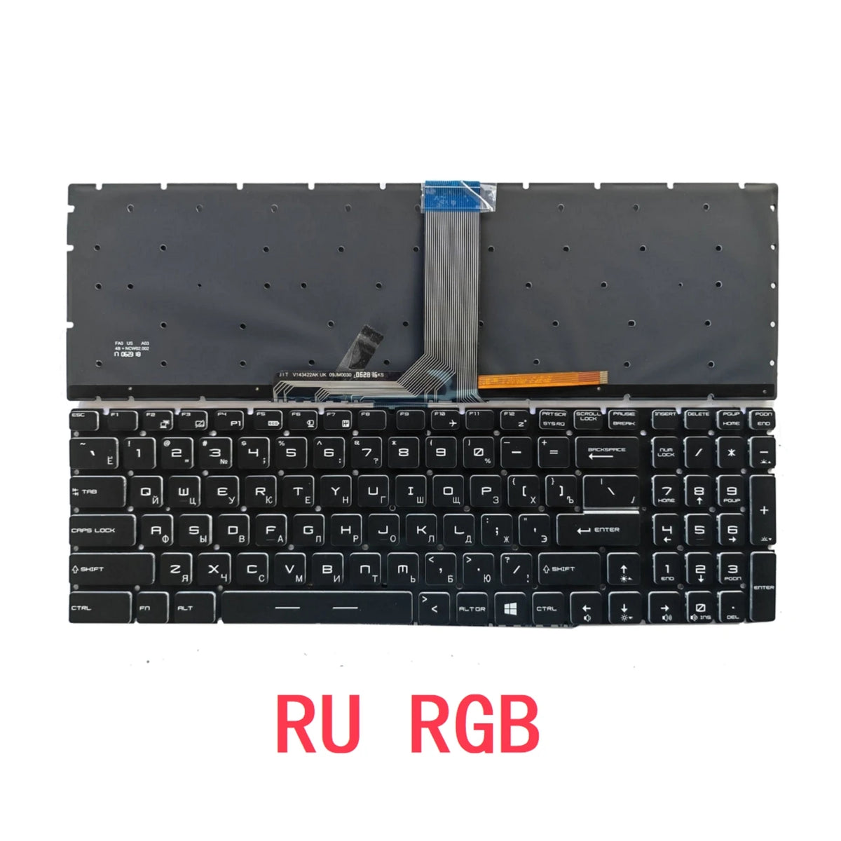 New US Russian Spanish Arab Portuguese Laptop RGB Keyboard For MSI GS60 GS70 GT62 GT72 GE62 GE72 GL62 GL72 GP62 GP72 GL63 GL73 MSI laptop repair parts