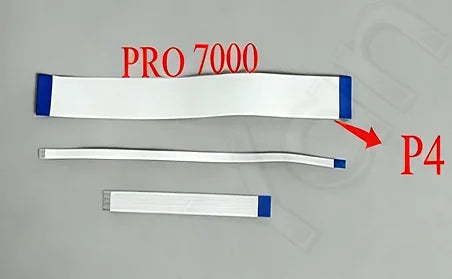 1SET Host Optical Drive Flat Flexible Ribbon Laser Lens Flex Cable For PS4 Slim Pro 490A 496A 860A 2000 2100 7000 7006B 7200 Game console repair parts