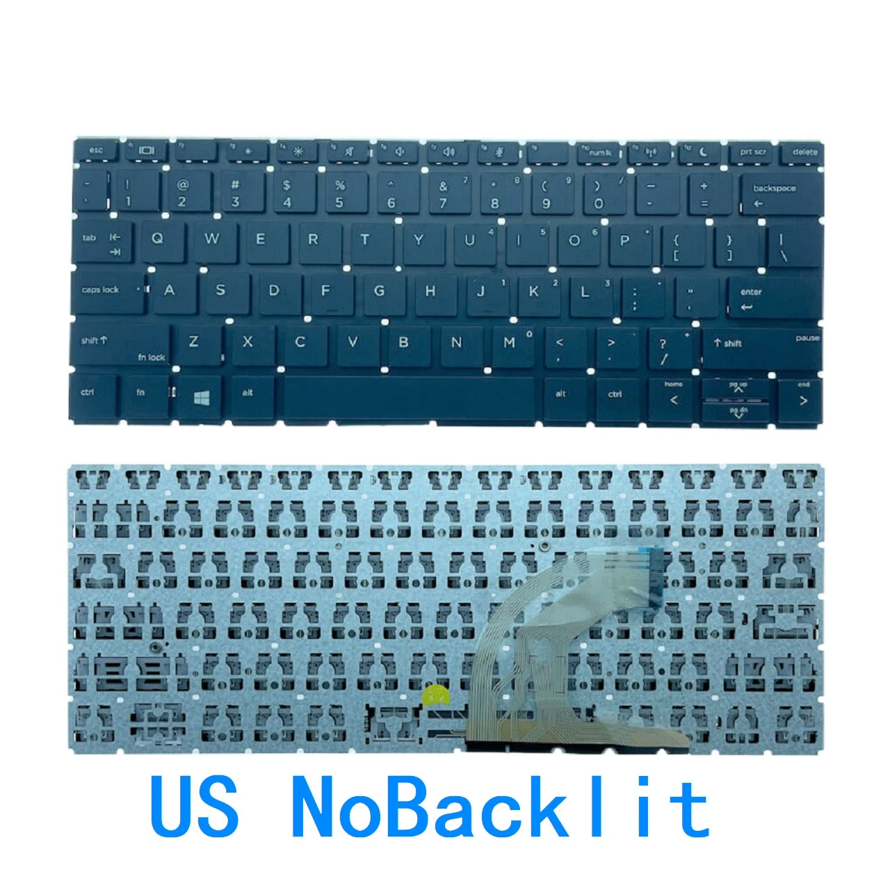 New US Russian Spanish UK language  Backlit Keyboard For HP ProBook 430 G6 435 G6 430 G7 435 G7 Notebook PC Replacement Keyboard HP laptop repair parts