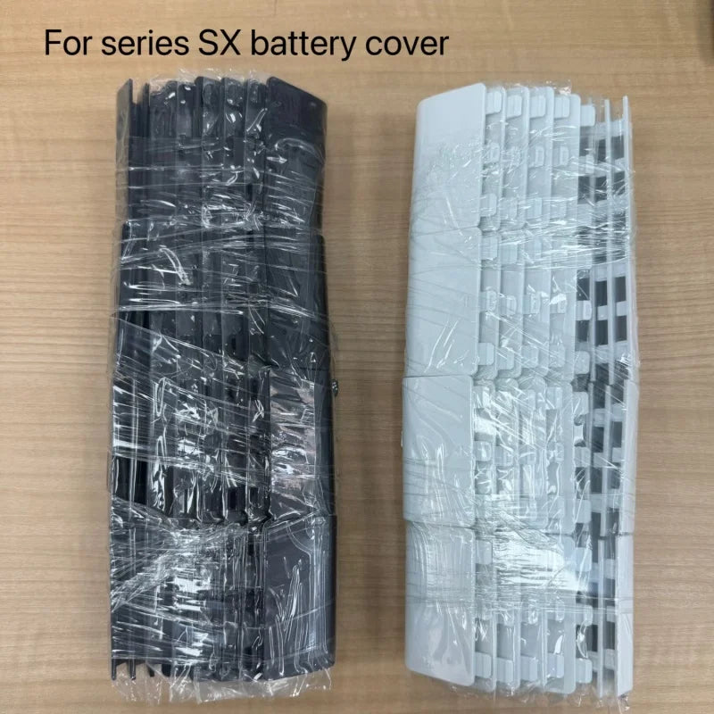 100pcs/lot White or Black for Xbox Series S/X Game Pad Controller Plastic Battery Replacement Door Cover  Game console repair parts