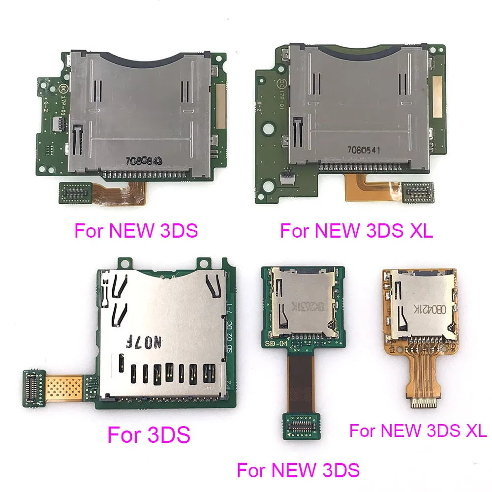 Replacement For NEW 3DS New 3DS XL LL Cartridge For New3DSLL Game Card Slot Reader Socket For 3DS Game console repair parts