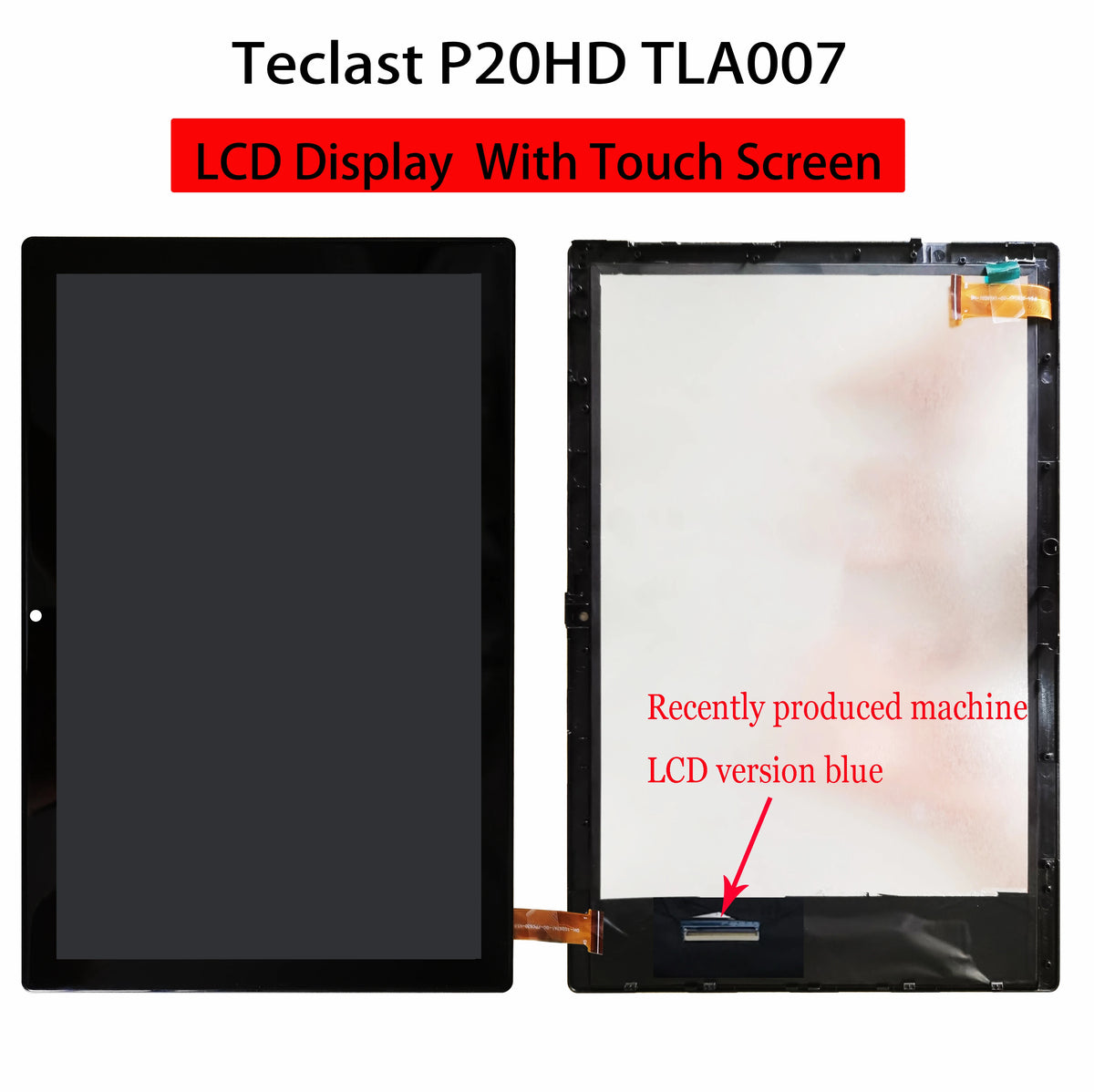 LCD Display For Teclast P20HD TLA007 Touch screen panel 10.1" inch Tablet Digitizer Glass Sensor LCD Assembly Other Brand tablet repair parts