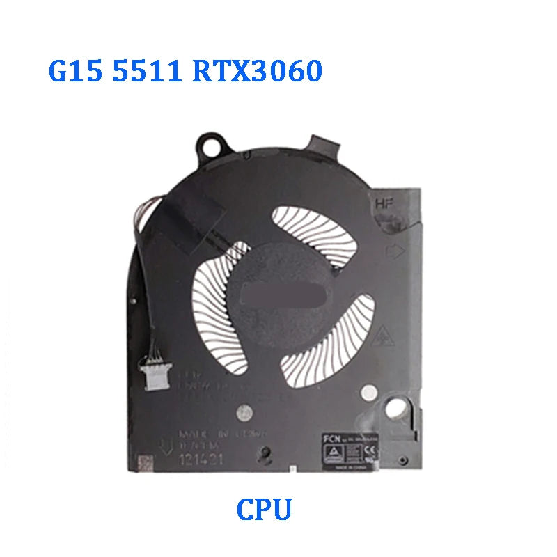 NEW ORIGINAL Laptop CPU GPU Cooling Fan For DELL G15 5510 5511 5515 2021 RTX3050 RTX3060 RTX3070 CN-0203MH  Dell laptop repair parts
