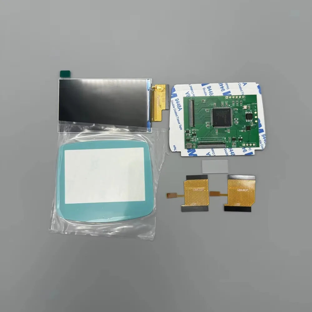 2.9' Original Size IPS LCD Screen For GBA Cut-free Shell No Welding Original Size Screen For GBA Highlight Brightness LCD Gaming Game console repair parts