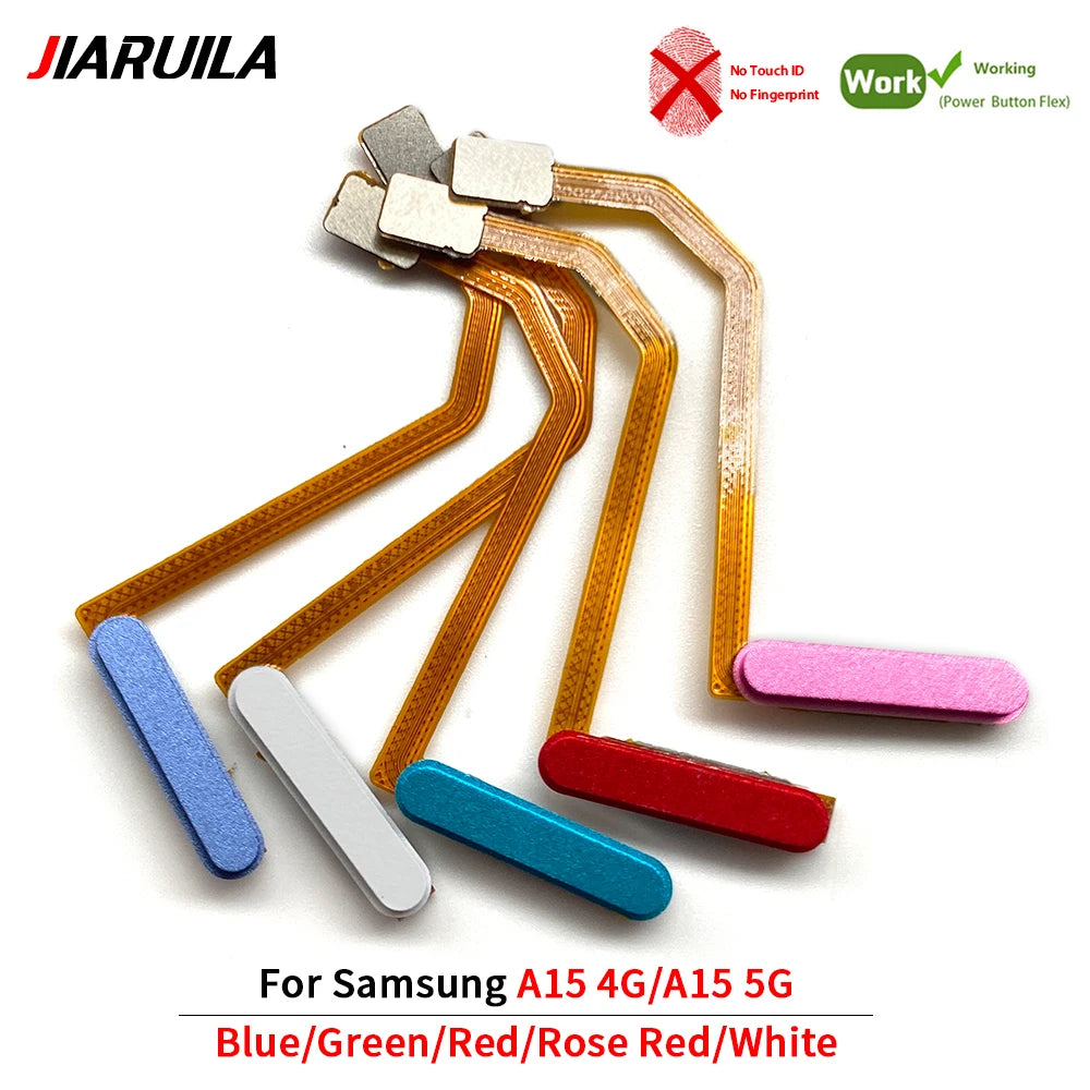 New For Samsung A15 A23 A03s 4G 5G Fingerprint Sensor Home Return Key Menu Button Flex Ribbon Cable Samsung phone repair parts
