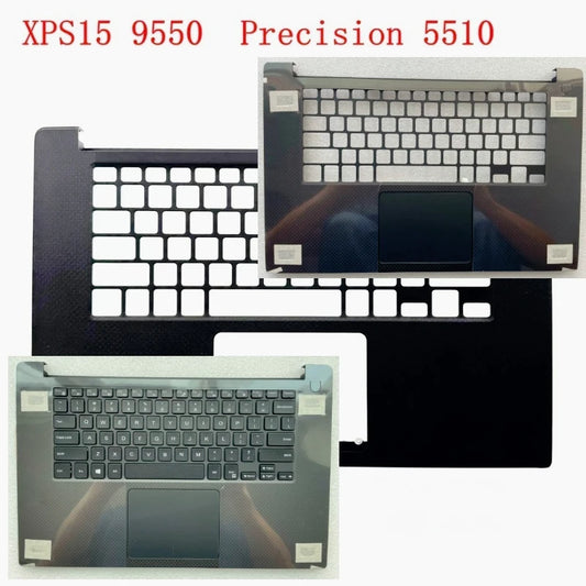 0JK1FY JK1FY For DELL XPS 15 9550 Precision 5510 P56F Palmrest Cover Keyboard trackpad Palmrest Upper Case w/ Touchpad
