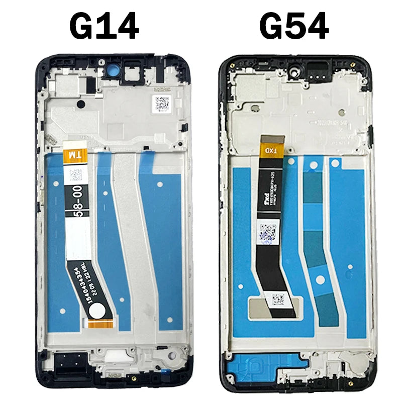6.5'' New 120Hz LCD For Motorola Moto G14/G54 PAYF0010IN XT-2343-1 LCD Display With Frame Touch Screen Digitizer Assambly Motorola phone repair parts