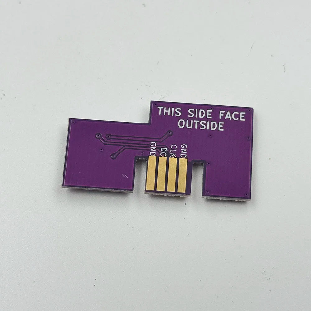 1PC  Replacement  2.0 Verison Micro SD Card Adapter TF Card Reader For GameCube NGC SD2SP2 SDLoad SDL Adapter Game console repair parts