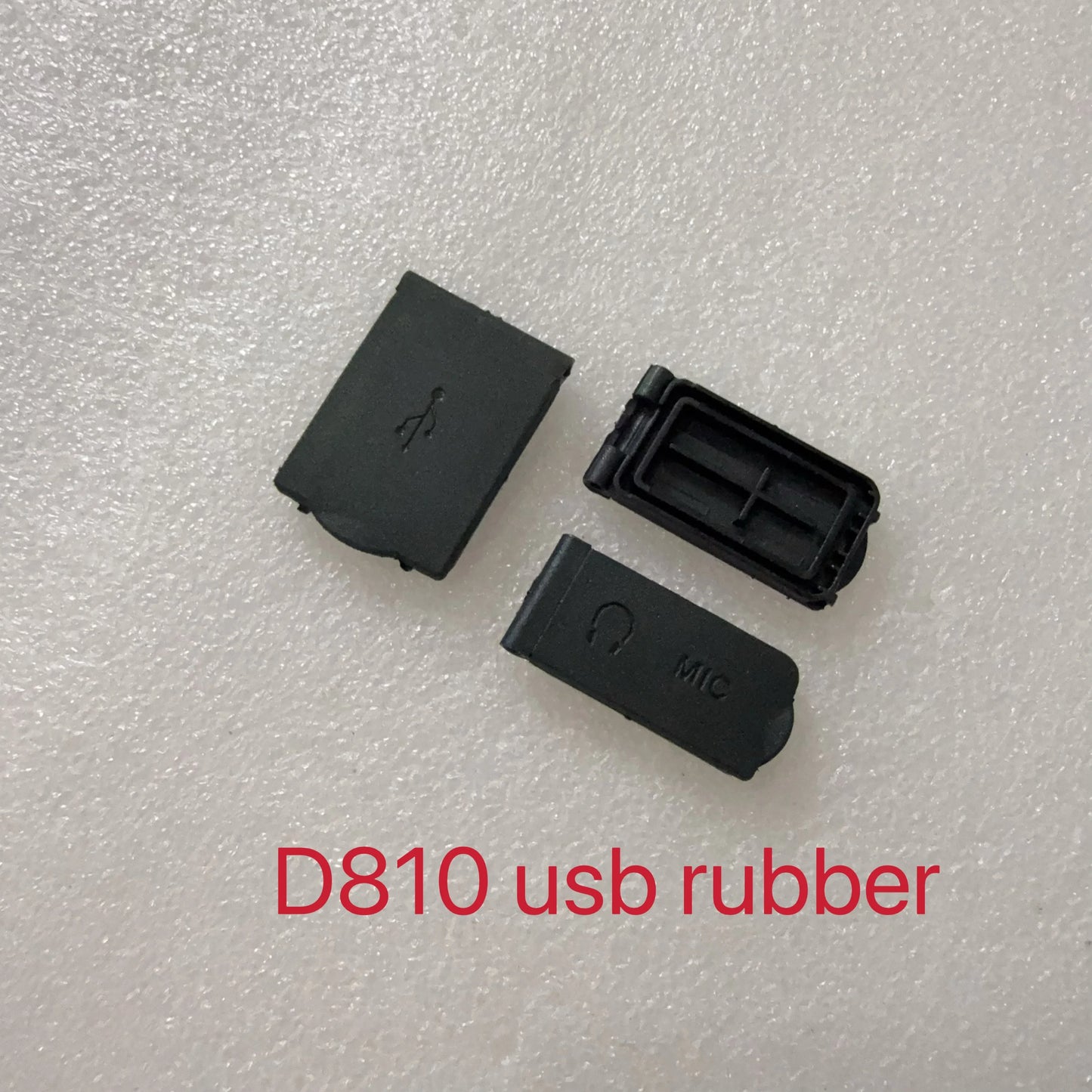 New USB Rubber Set for Nikon D810 HDMI Rubber/Mic Rubber/USB Rubber Repair Parts  Digital Camera repair parts