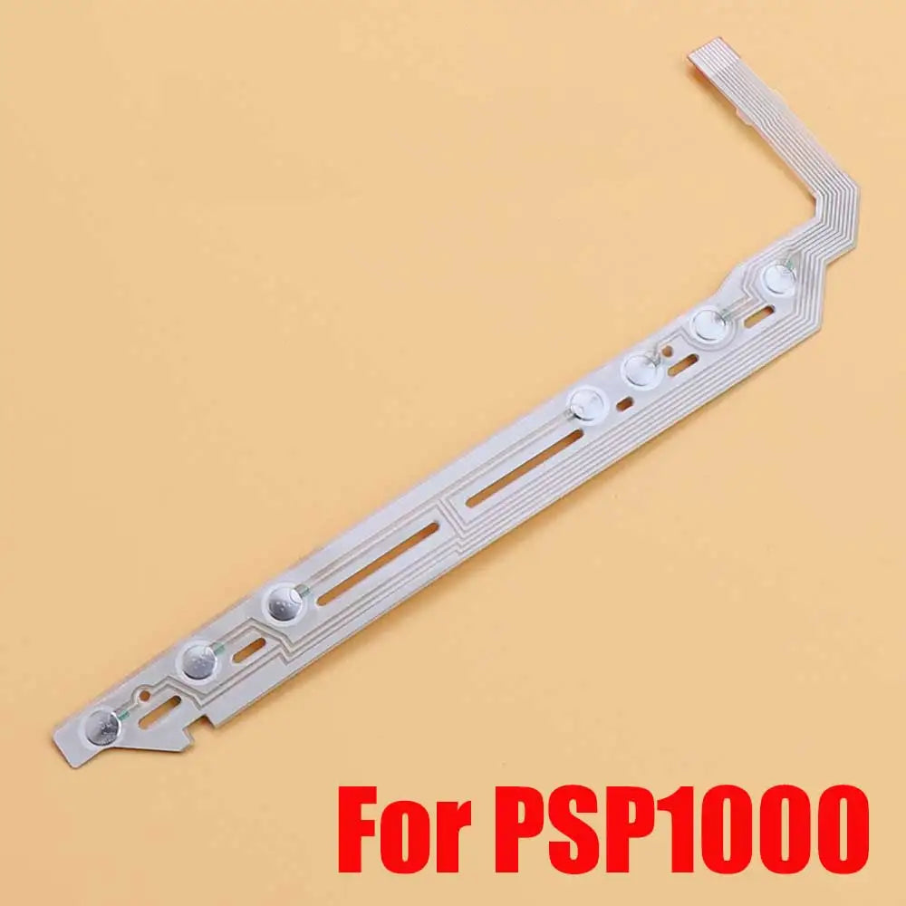 For PSP 1000 2000 3000 Game Console Volume Key Conductive Film Flex Cable Metal Plastic Support Bracket Holder Replacement Parts Game console repair parts