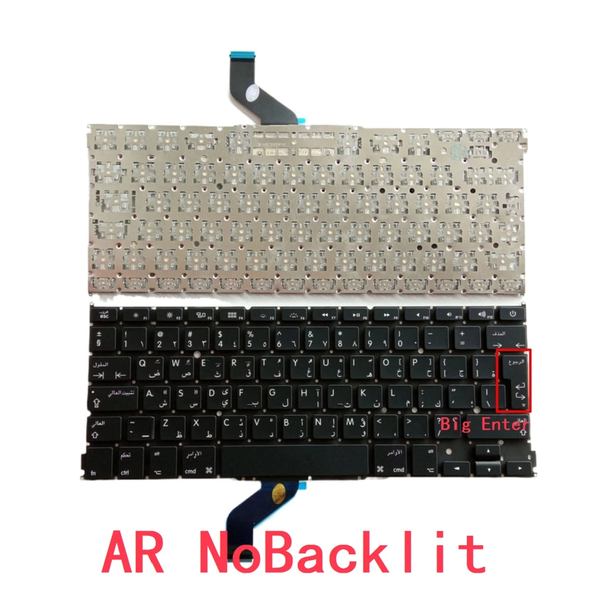 New US Russian Spanish UK Arab Laptop Backlit Keyboard For Apple Macbook Pro Retina 13" A1425 2012 2013 Year MACBOOK laptop repair parts