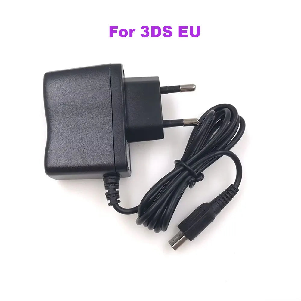 1-5PCS EU US UK Plug For Nintendo DS NDS NDSL/GBA SP/GBM/3DS Home Wall Travel Charger AC Adapter Cable Game console repair parts