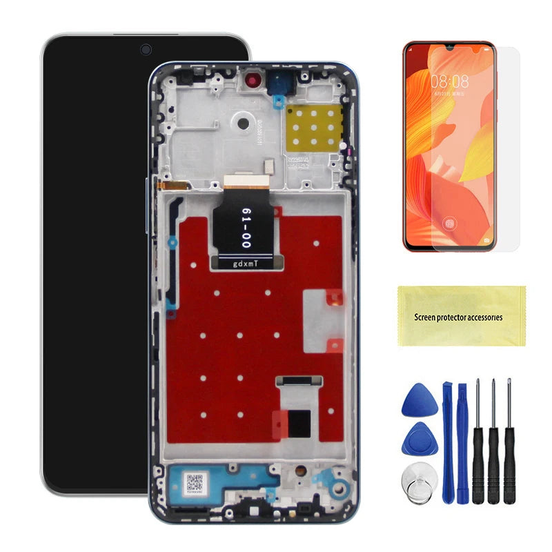 6.7'' For Honor X8a LCD CRT-LX1 CRT-LX2 CRT-LX3 Display With FrameTouch Screen Digitizer Assembly for honor x8a  LCD Screen Honor phone repair parts