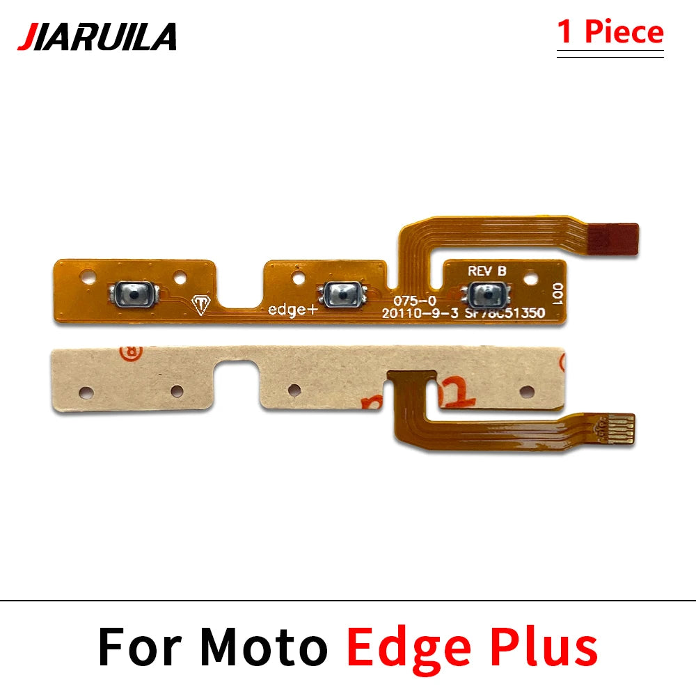 Power On Off Volume Button Flex Cable For Motorola Moto Edge 20 30 40 50 Pro Lite 30 Neo Ultra Fusion Plus Motorola phone repair parts