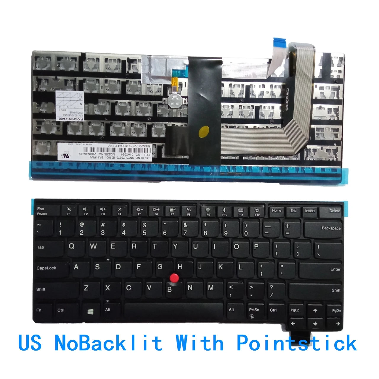 New US Spanish Portuguese Language  Backlit Keyboard For Lenovo Thinkpad T470P Notebook PC Replacement Keyboard Lenovo laptop repair parts