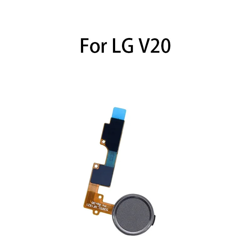 Home Power Button Fingerprint Sensor Flex Cable For LG V20 LG phone repair parts