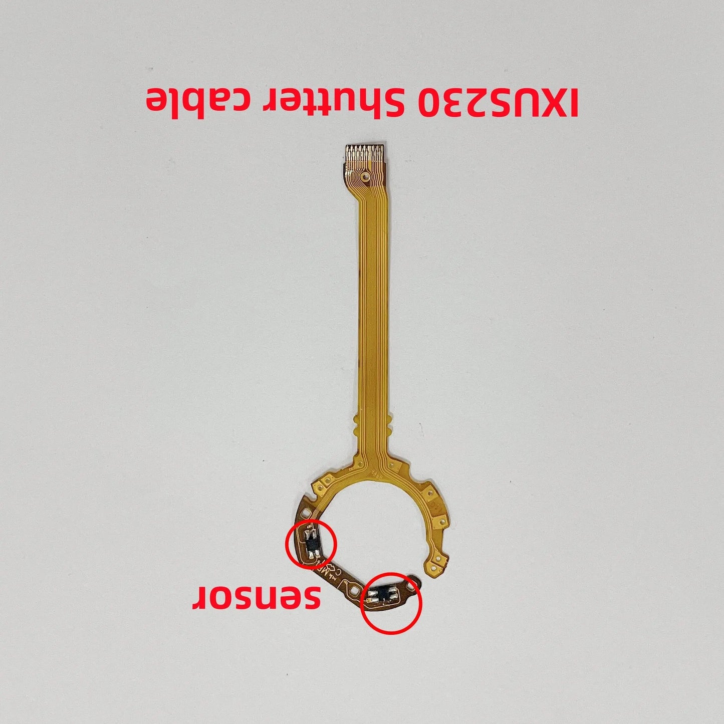 New IXUS230 Lens Shutter Flex Cable for Canon IXUS230 IXUS230HS Lens Aperture With Sensor Repair Parts  Digital Camera repair parts