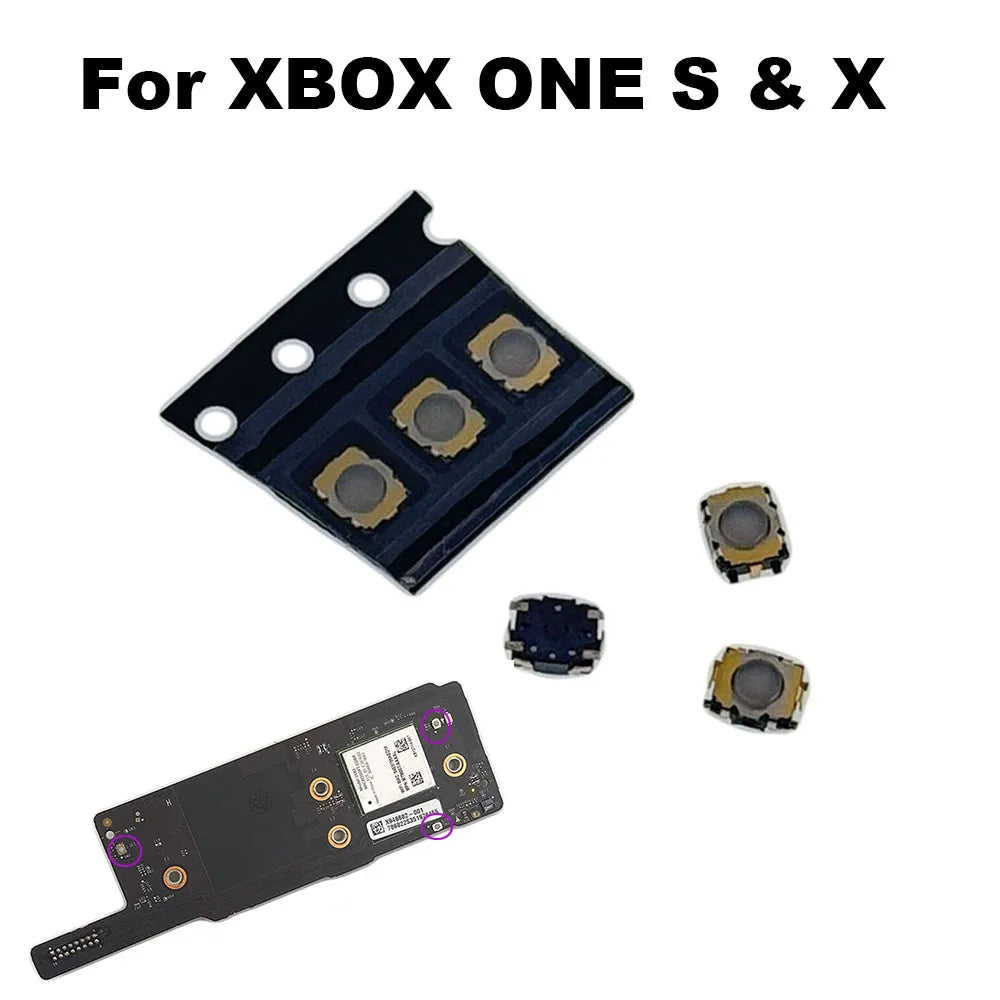 5-50PCS For Xbox One S / X Power / Eject / Sync Tact Button Switch Sensor Board Replacement Game console repair parts