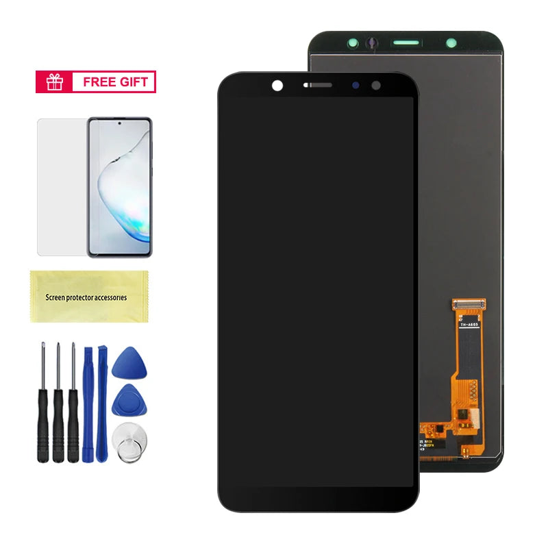 A6 Plus Display Screen For Samsung Galaxy A6 Plus 2018 LCD Display Touch Screen Digitizer Parts For Samsung A605 A605F A605FN Samsung phone repair parts