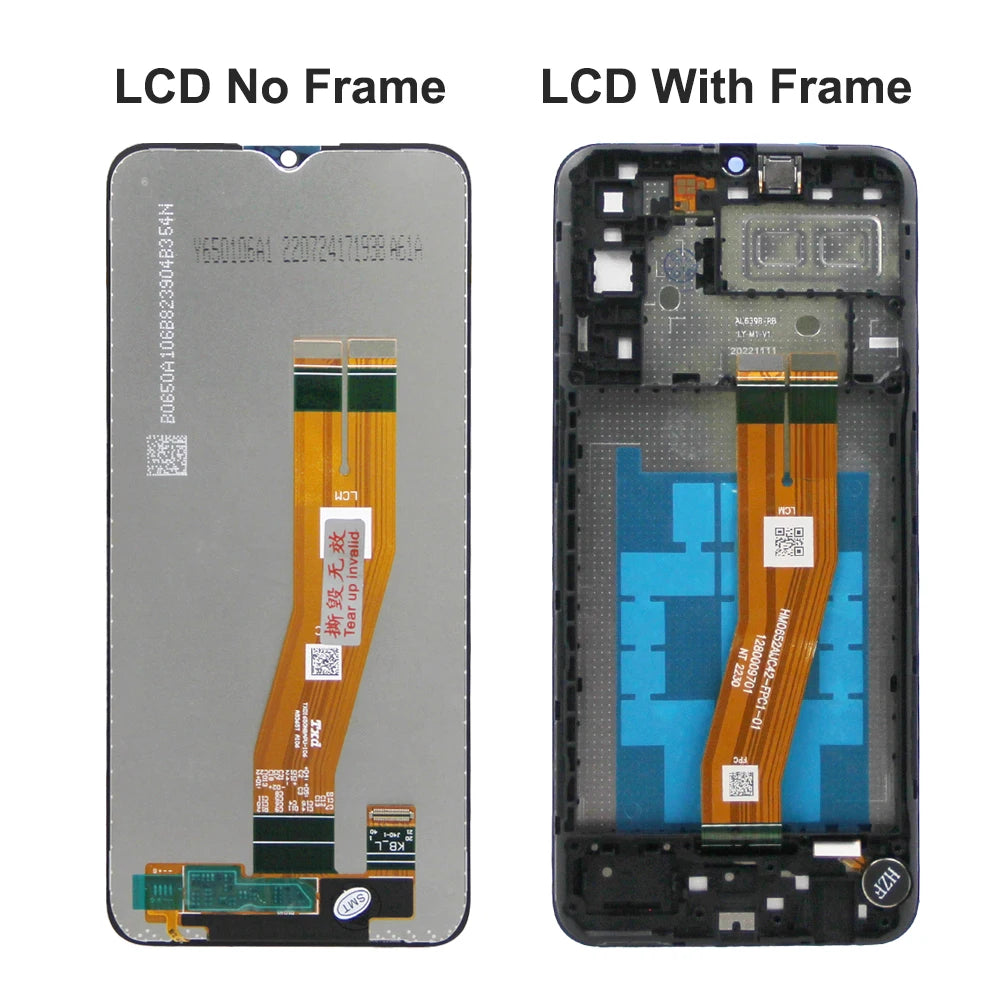 Screen Replacement for Samsung Galaxy A04e Lcd Display Touch Screen with Frame Assembly for Samsung Galaxy A04e A042F A042F/DS Samsung phone repair parts