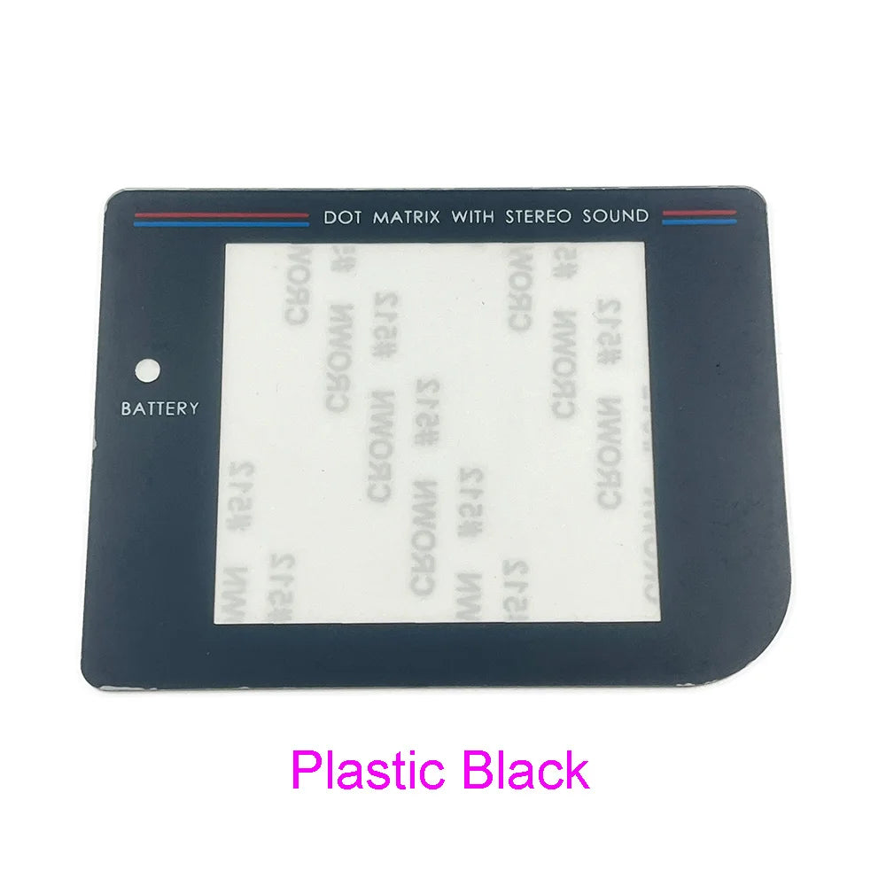 1~3~10PC Plastic Or Glass For GB Classic Raspberry Pi Screen Lens Cover for GB Original Gameboy Game Boy DMG Display Lens Game console repair parts