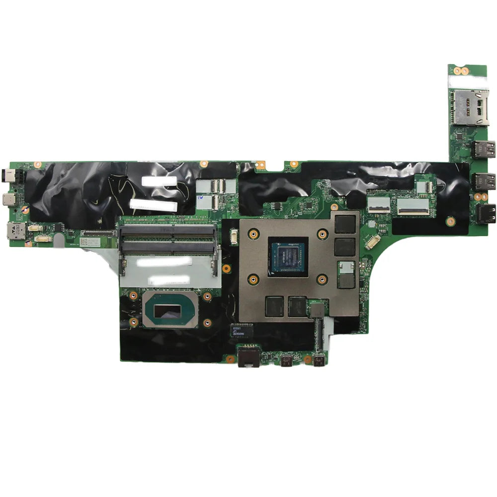 Laptop Motherboard For Lenovo P53 ThinkPad NM-C262 FRU 02DM433 02DM445 02DM457 RAM 4G/6G/8G With CPU：I5-9400H I7 9850H I9-9880H Lenovo laptop repair parts