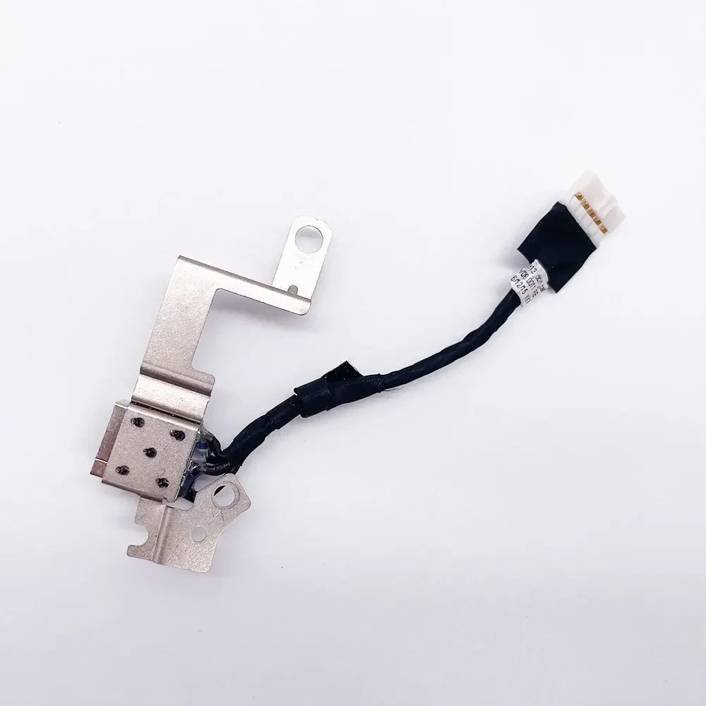 For Dell Latitude 13 3380 E3380 Chromebook 3380 P80G Laptop DC Power Jack DC-IN Charging Flex Cable 0WD9P3 450.0AW08.0001 Dell laptop repair parts