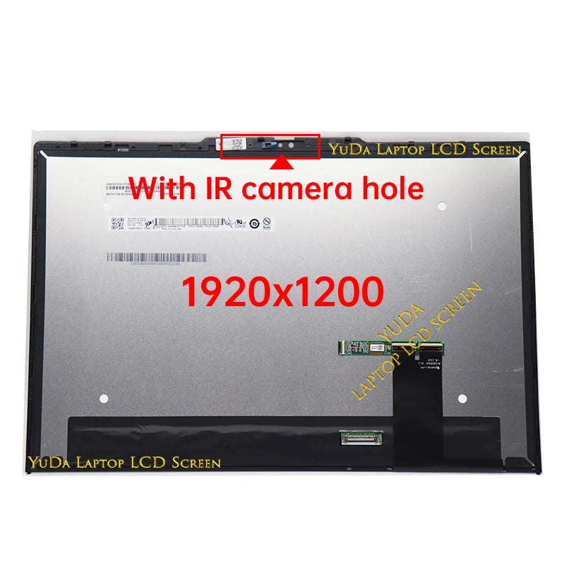 13.3" Touch Screen For Lenovo ThinkPad X13 2-in-1 Gen 5 Type 21LW 21LX LCD Display Digitizer + With Frame Assembly Replacement Lenovo laptop repair parts