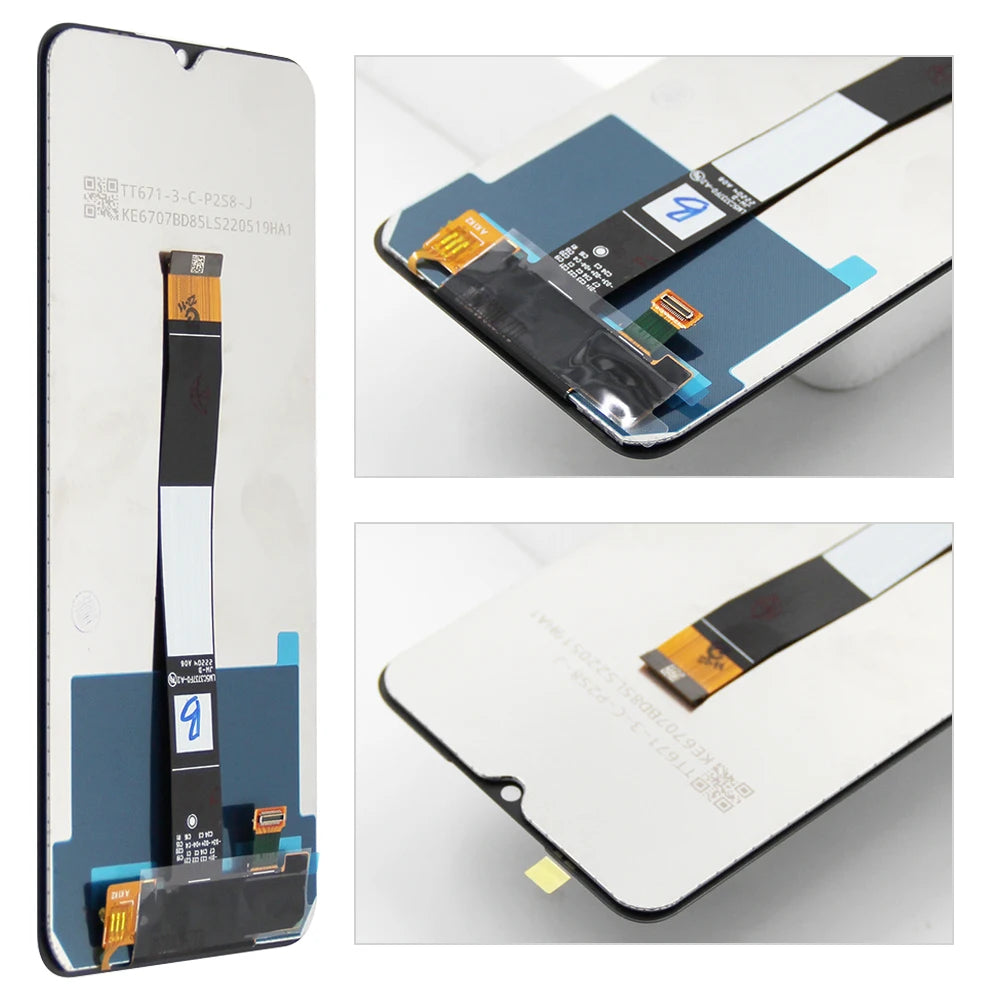 For Xiaomi Redmi 10C 220333QBI Lcd Display Touch Screen Digitizer Assembly With Frame for Redmi 10C Screen Replacement 100% Test Xiaomi phone repair parts