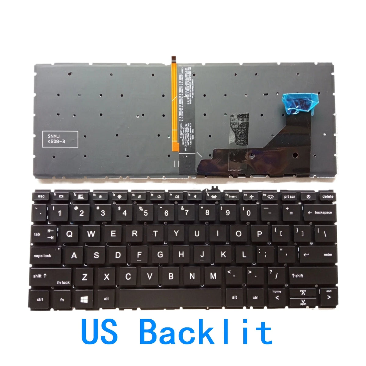 New US Russian Spanish UK Language  Backlit Keyboard For HP EliteBook 730 G7,730 G8,735 G7 735 G8,830 G7,830 G8,835 G7,835 G8  HP laptop repair parts