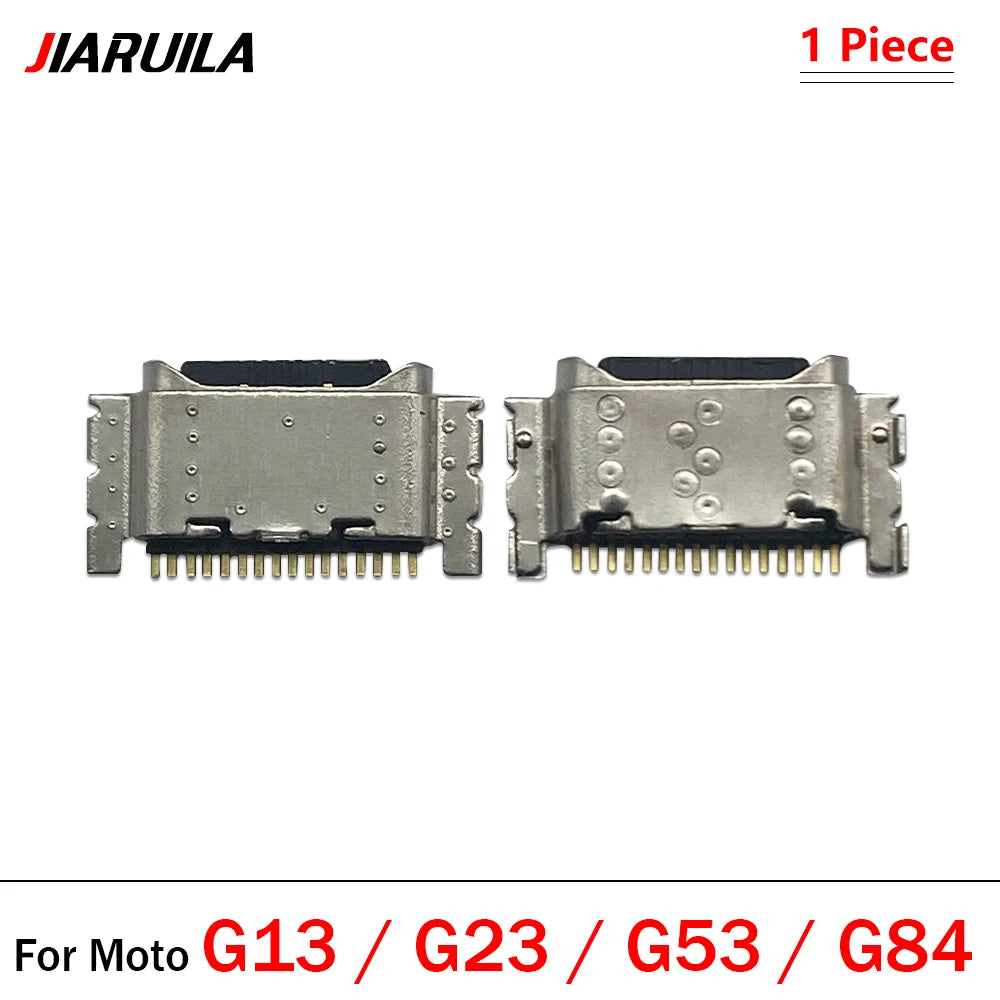USB Charging Port Connector Charge Socket Dock For Moto G04 G14 G22 G32 G62 G31 G51 G52 G13 G23 G53 G54 G10 G20 G30 G50 G60 G60s Motorola phone repair parts