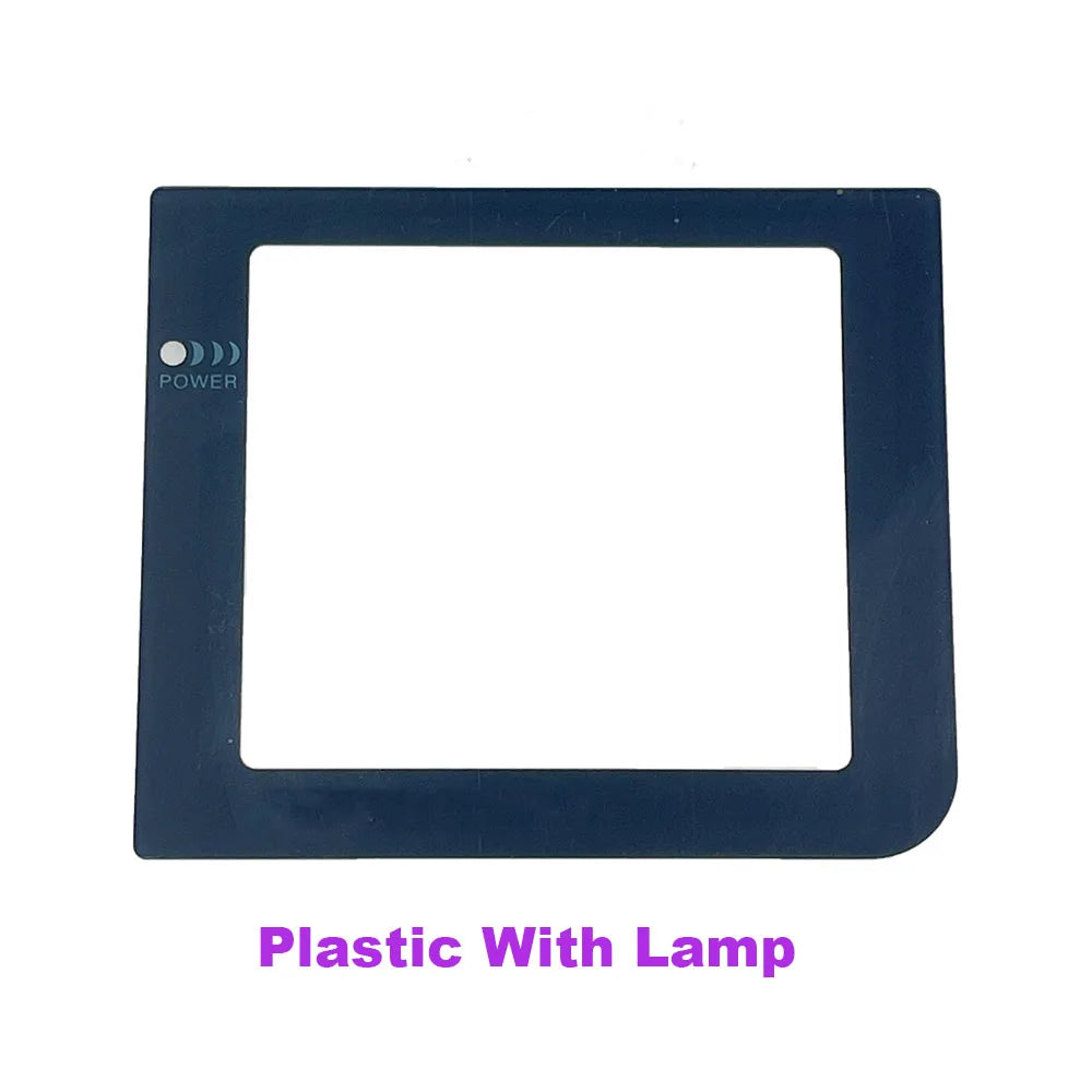 1-5PCS Plastic Glass Lens Protector W/ Adhensive For Gameboy Pocket Screen Lens For GBP GBA GBC Console Game console repair parts